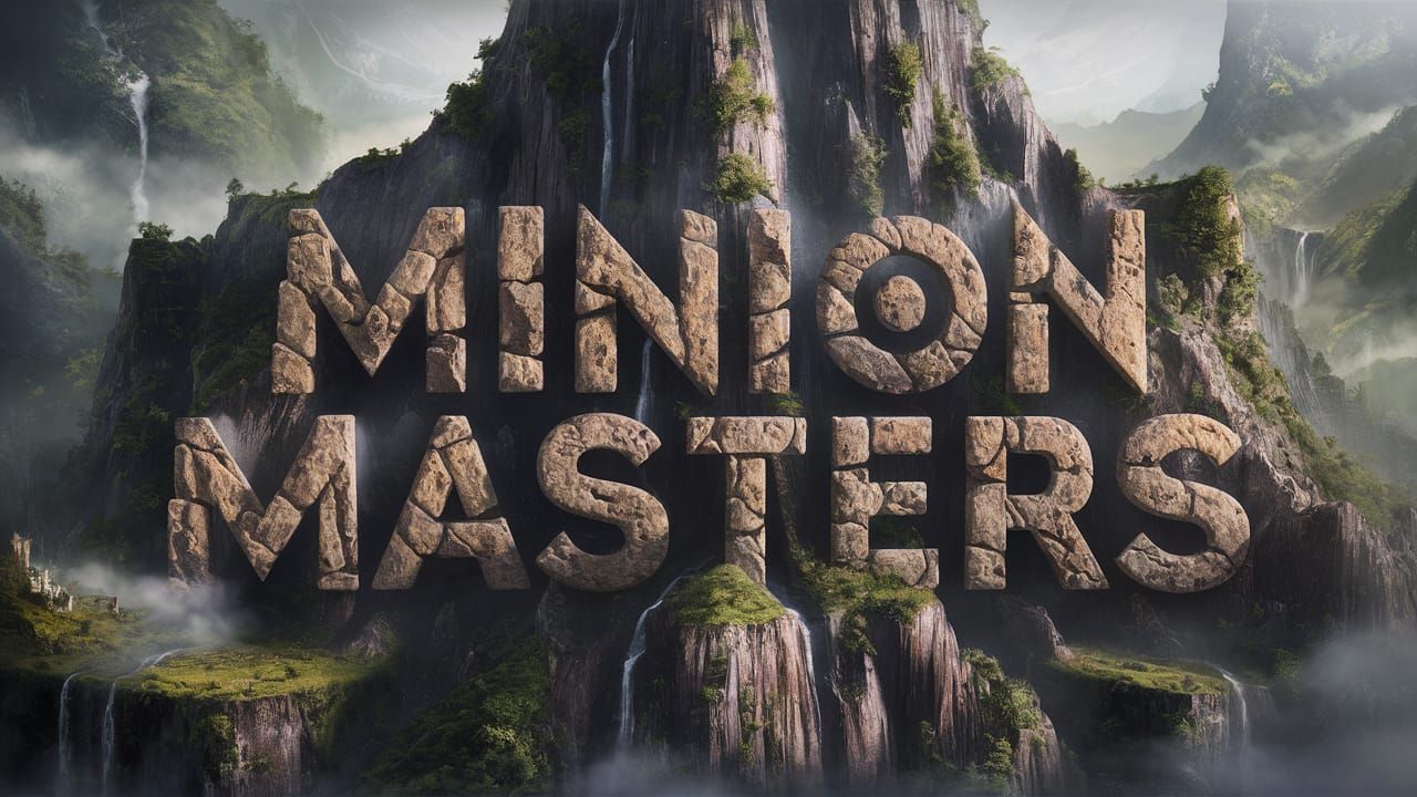 Minion Masters Mountain: A Fantasy Matte Painting