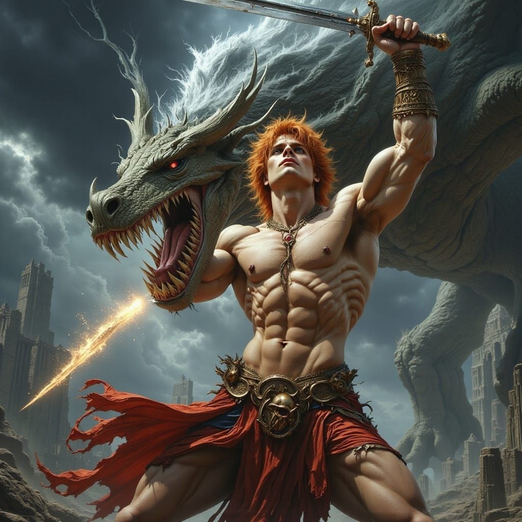 Style of Boris Vallejo (Var. 2)