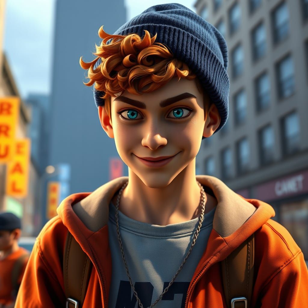 Teen DJ Spinblade in San Francisco: 3D Game Art