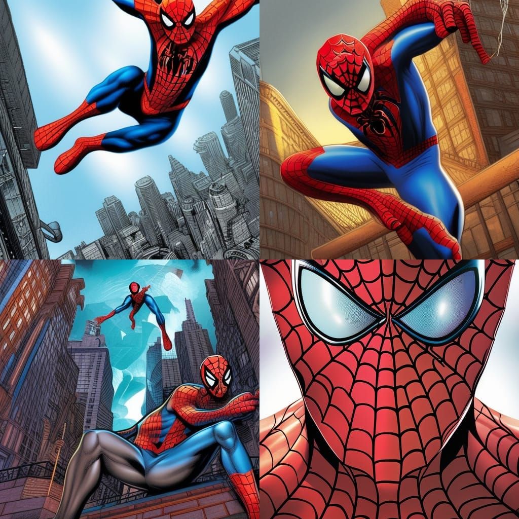 Spiderman Comic Book Art by Mark Brooks