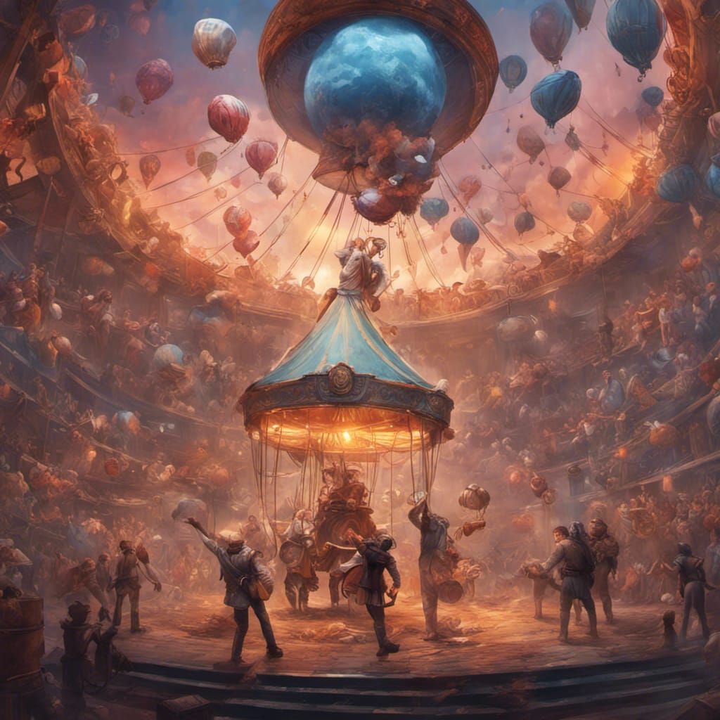 Spectacular Circus of Impossible Feats, Art Nouveau Style