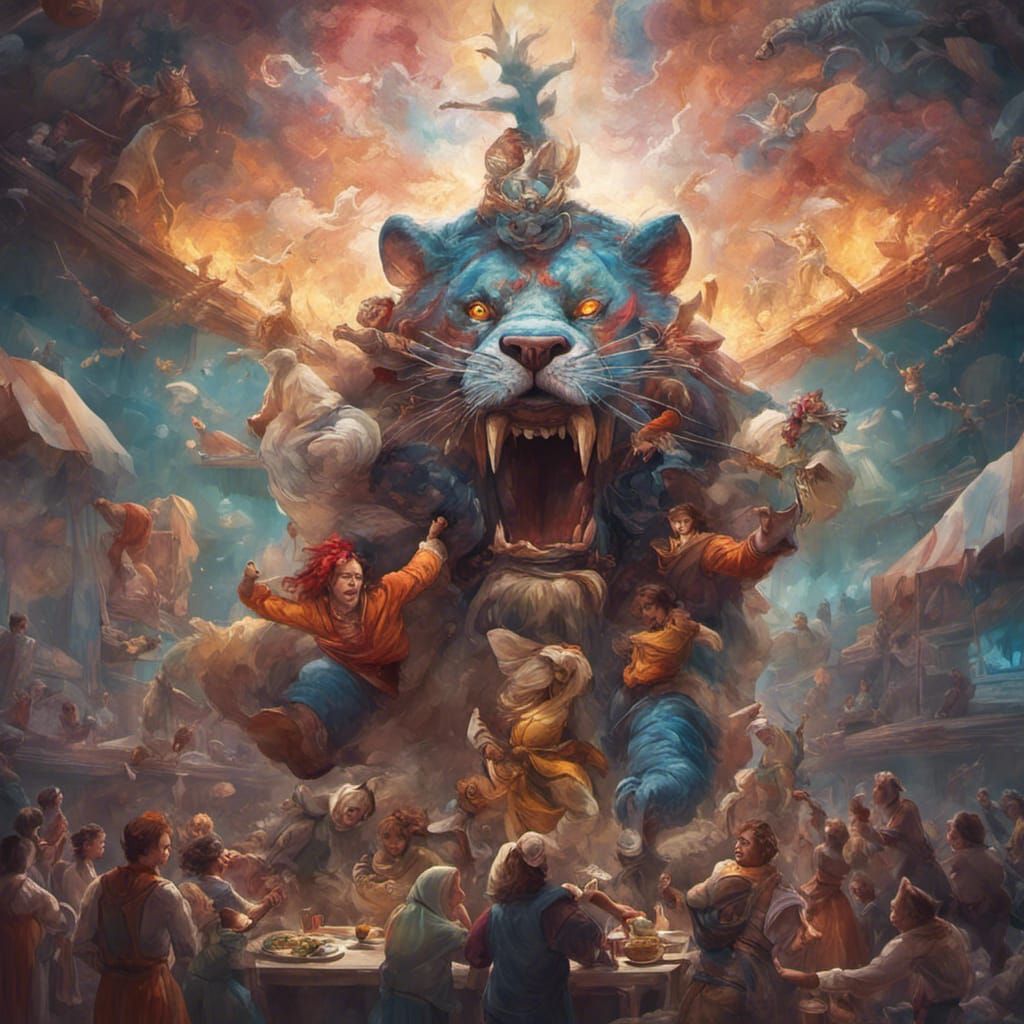 Spectacular Circus with Death-Defying Stunts