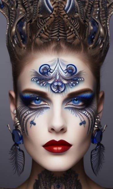 ‘The Girl with the Delft Blue Tattoo’ spielerei