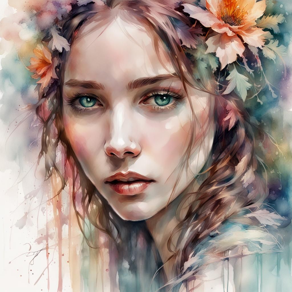 Green eyes