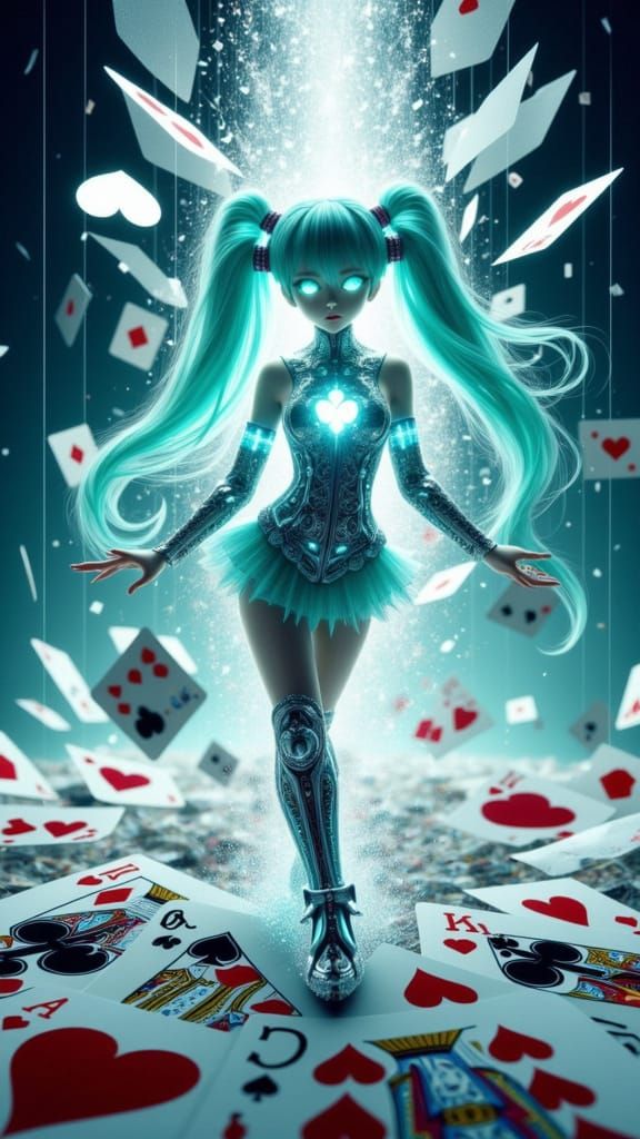 Miku's Magical Emerge from Whimsical Card Deck