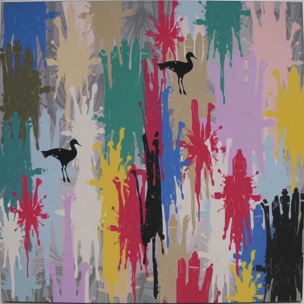 Dreamlike Landscapes in Vibrant Colors with Melting Wax Effe...
