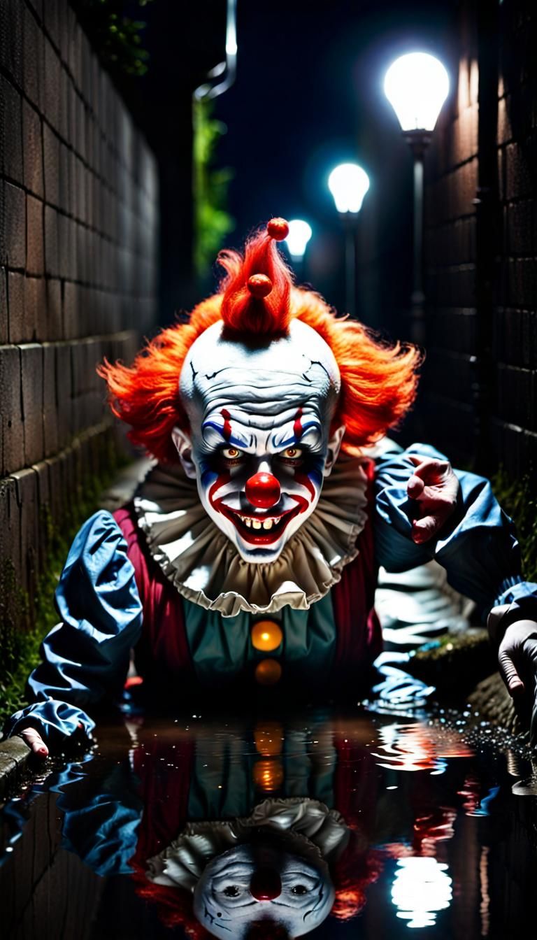 Run, This Clown Is Crazy, It’s The Sewers!