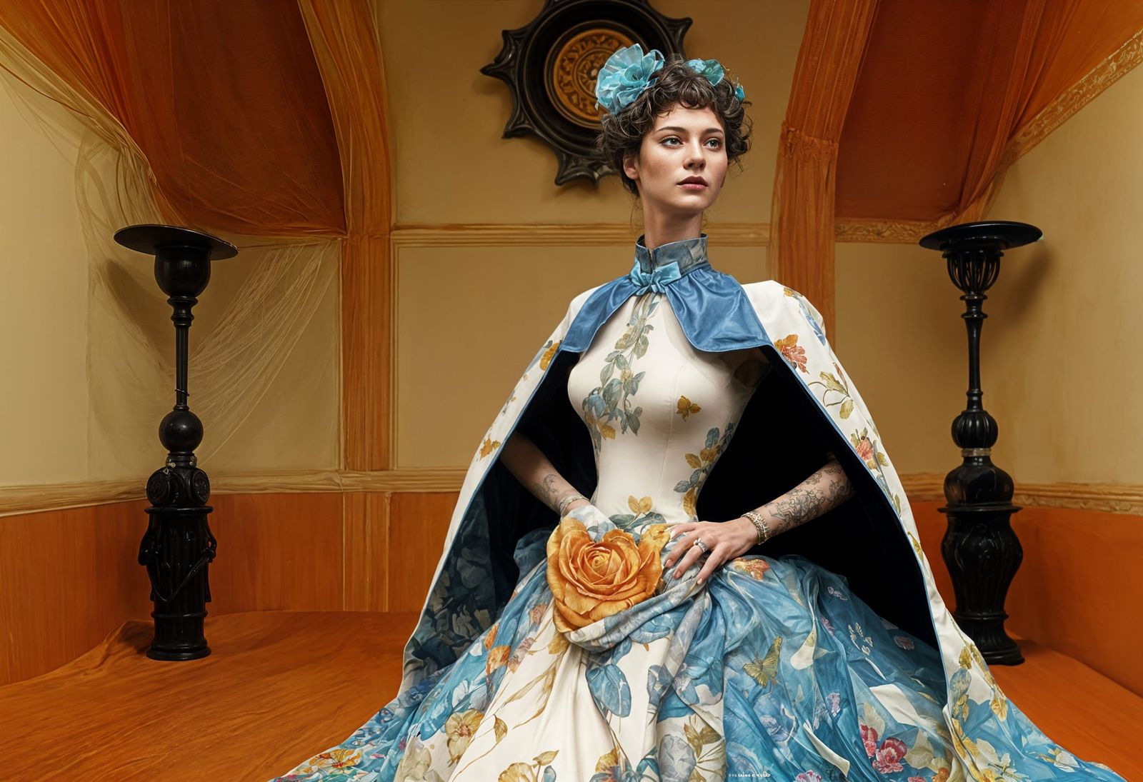 Technicolor Joy: A Hyper-Real Eldritch Painting