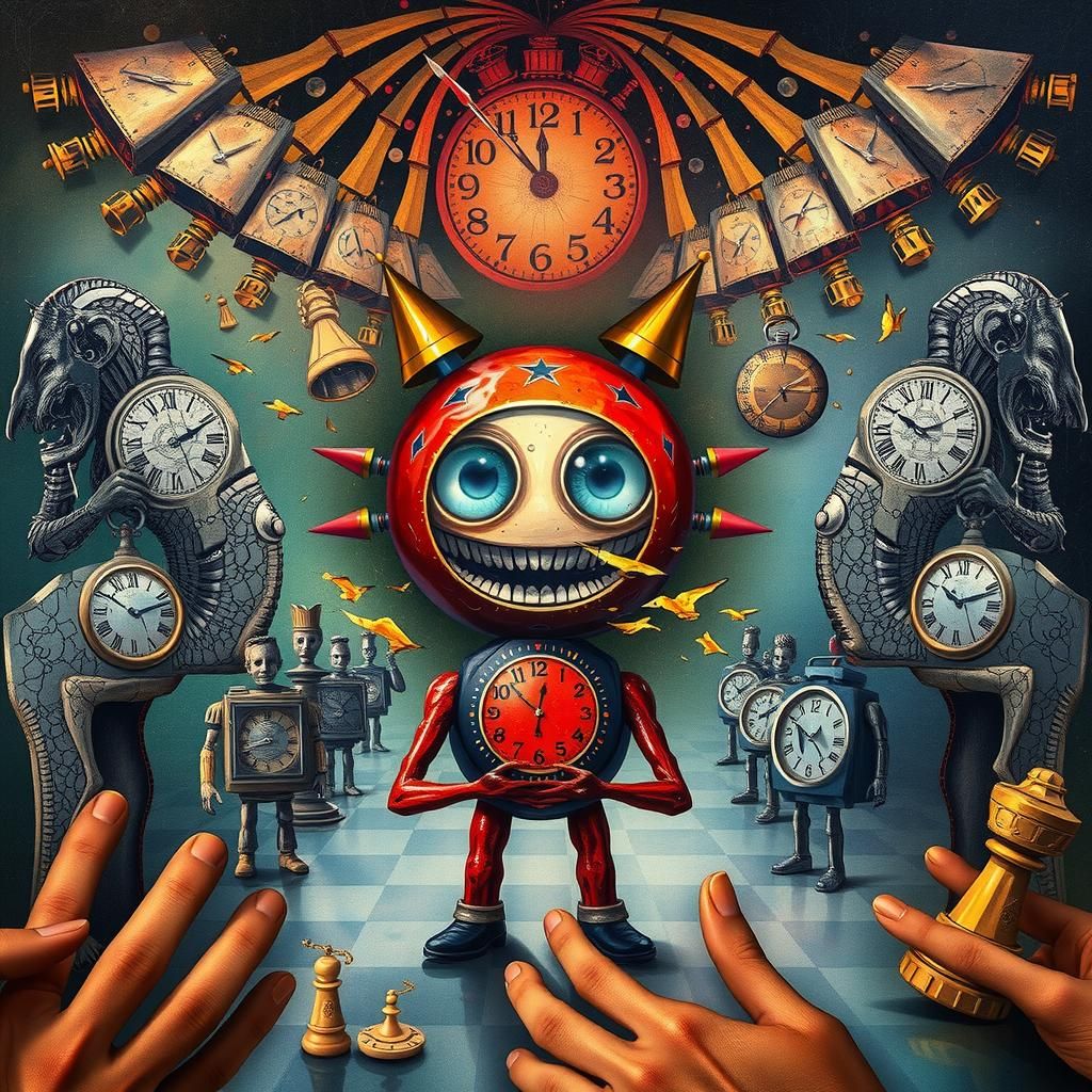 Surreal Unusual Chess Boards Puzzle Art Games Uncanny Valley