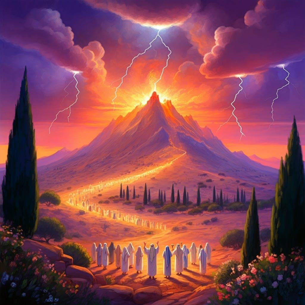 Mount Sinai Revelation: Receiving the Torah