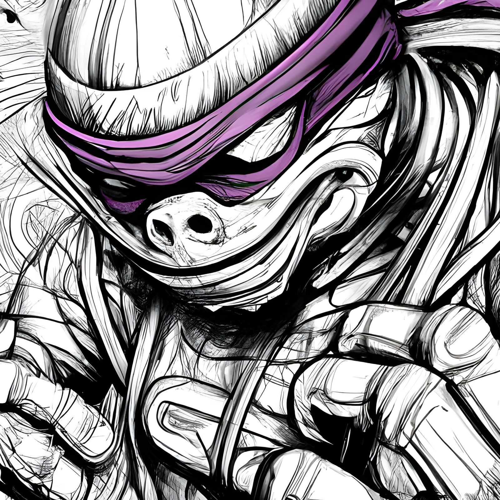 TMNT tribute: Donatello… 🍕