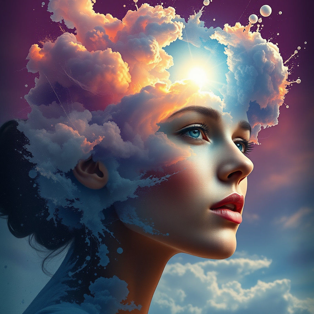 Magnificent Woman's Mind: A World of Clouds