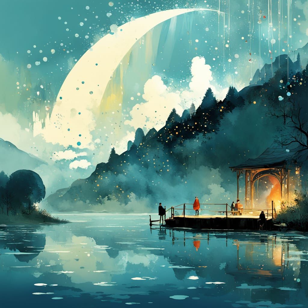 Misty Morning Serenity in Emerald Hills with Double Rainbows...