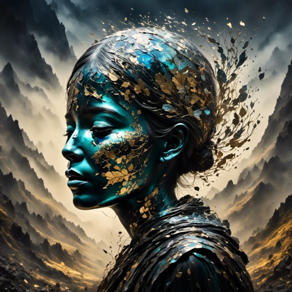 It is a crying shame <lora:Mindful surrealism:1.0> <lora:Foi...