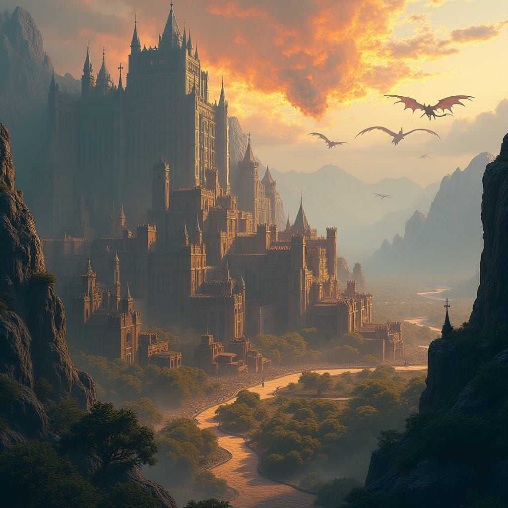 Dragon Academy: A Fantasy Fortress in the Sky