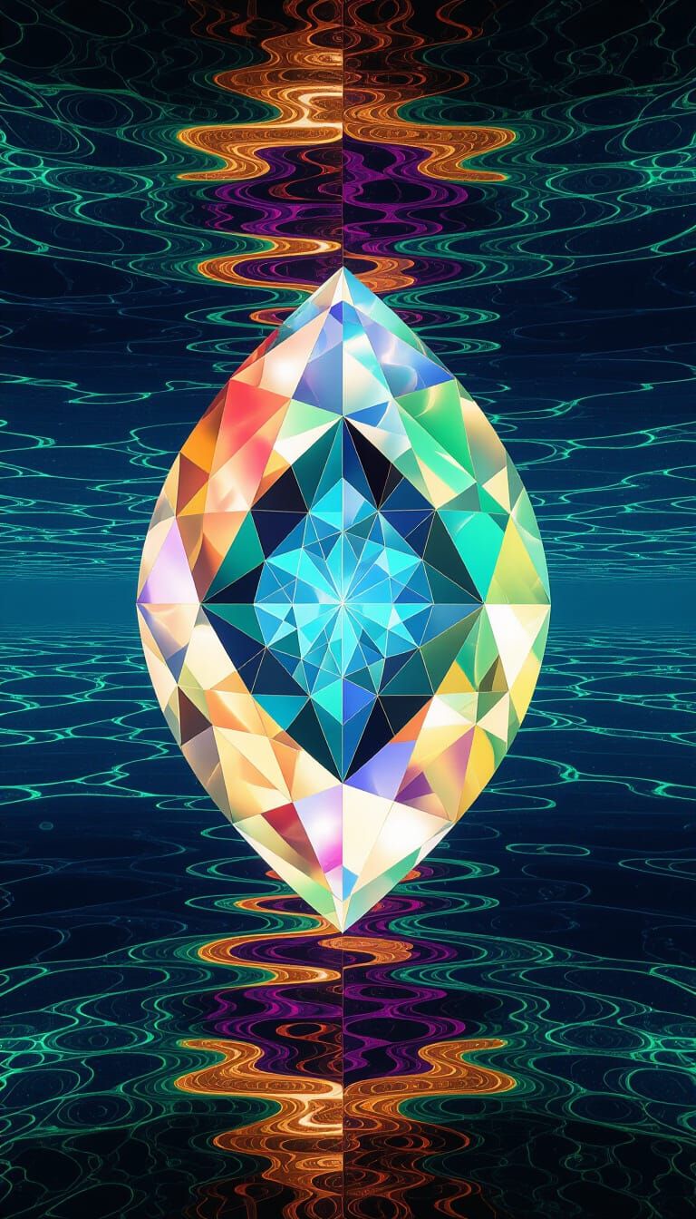 Cracked Pearl Shrine in Mirrored Abyssal Array