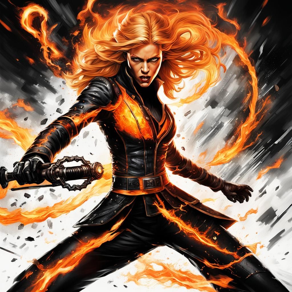 Fiery Queen Prepares Her Attack