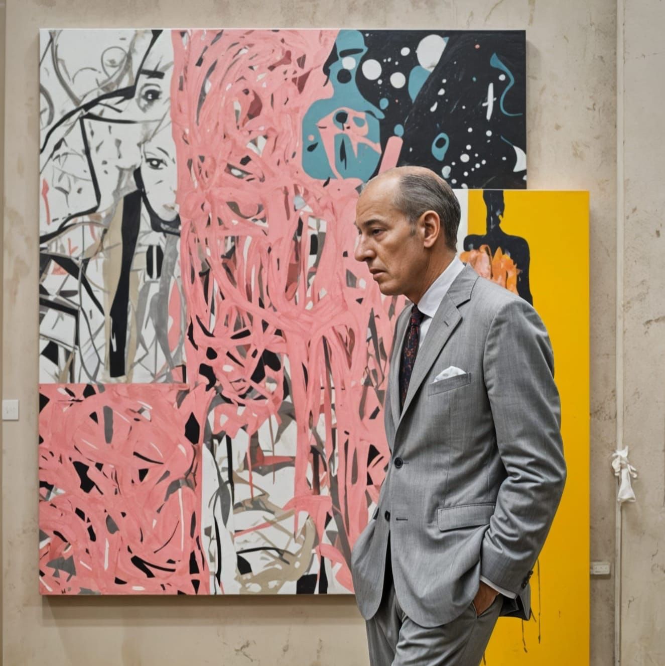 Eccentric Collage of Art Basel Street Fashion