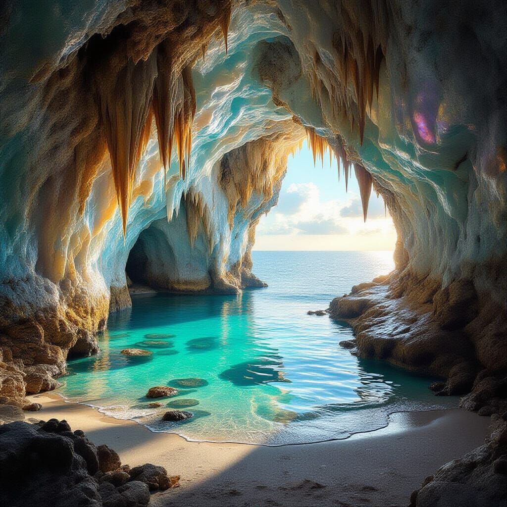 a spectacular hyper-realistic image featuring The Interior o...