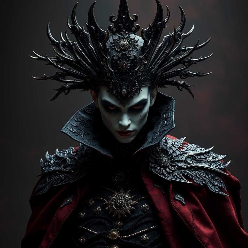 Cruel Prince Portrait in Avant Garde Style