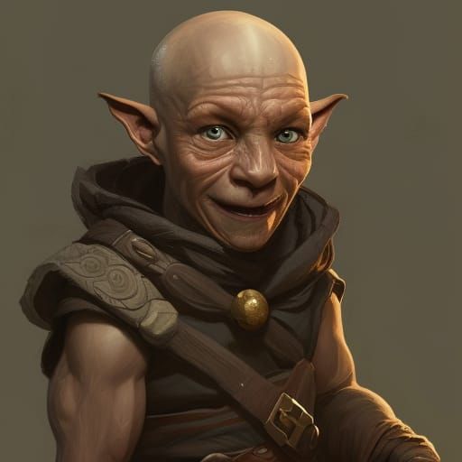 Goblin Rogue Portrait in RPG Fantasy Style
