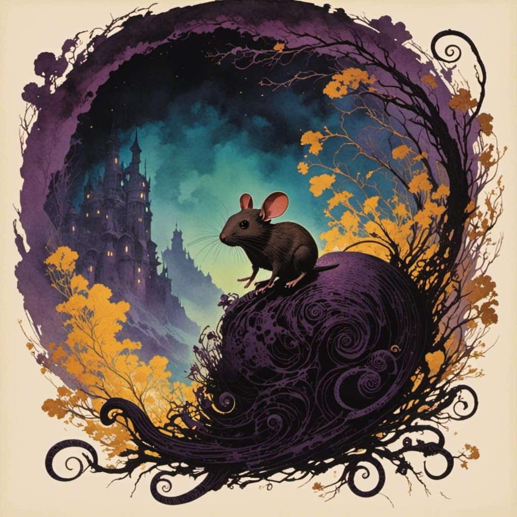 Secret Rats of Nimh in Animated Style