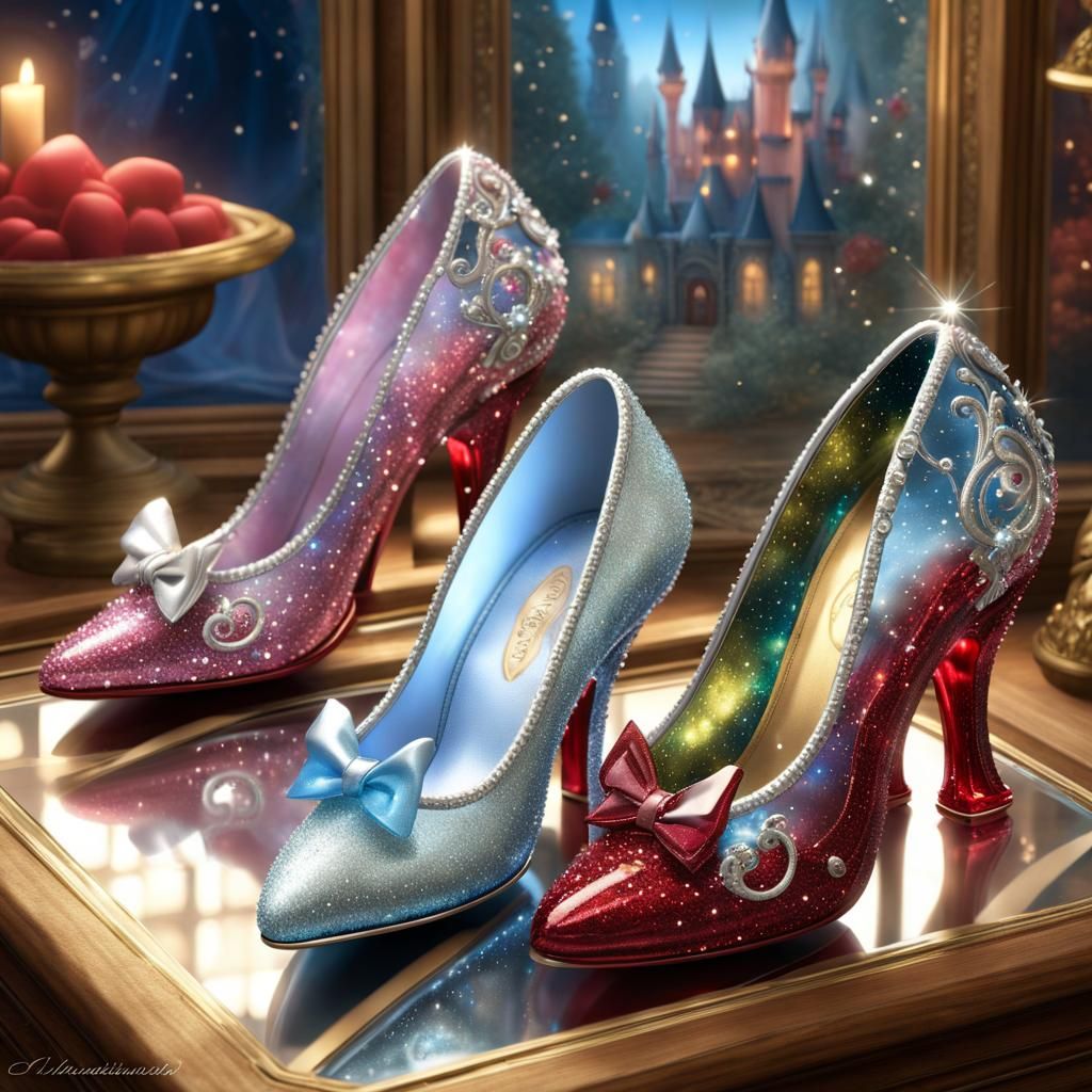 Fairytale Shoe Store: Cinderella and the Witch