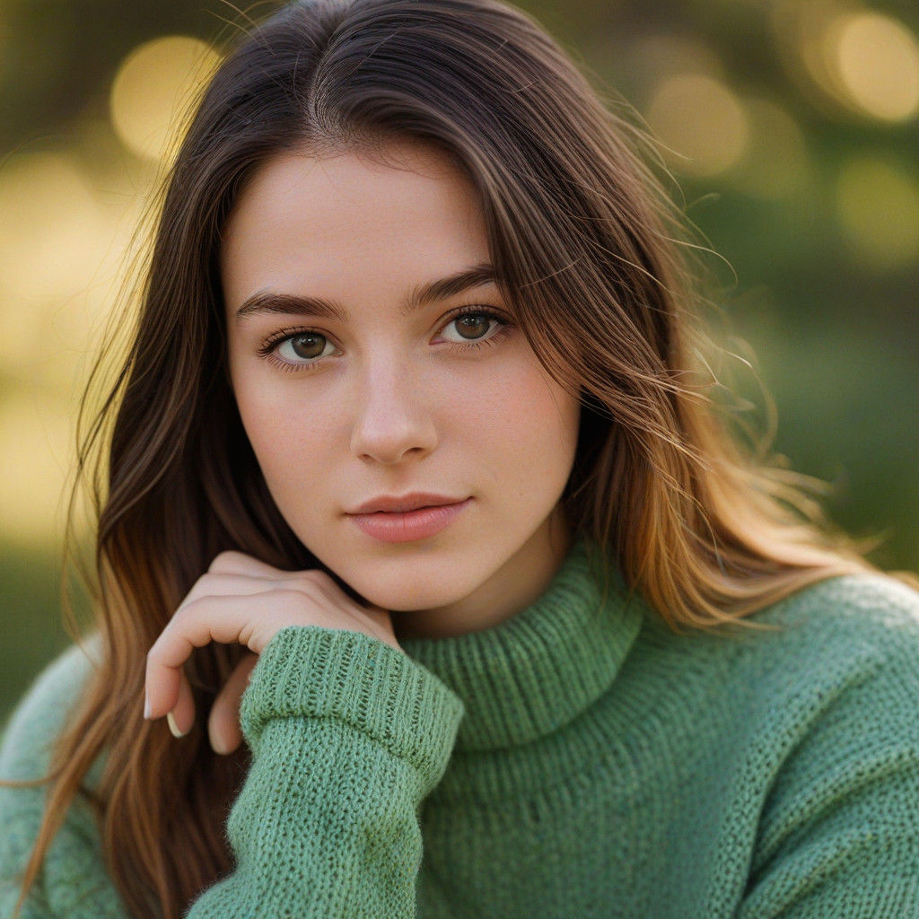 Youthful Portrait in Soft Focus