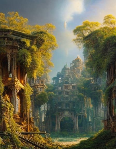 Post-Apocalyptic Landmarks in Mycelium Network