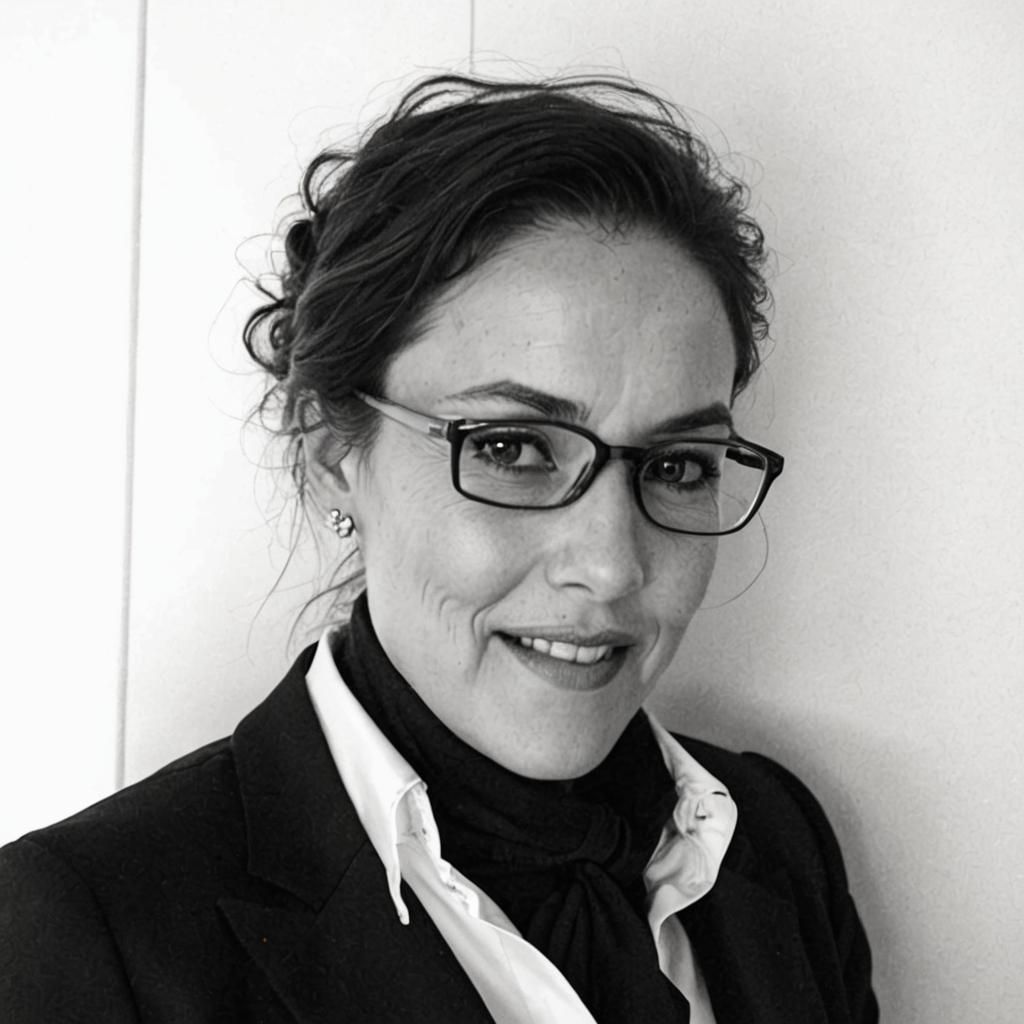 Elegant Woman in Formal Business Attire