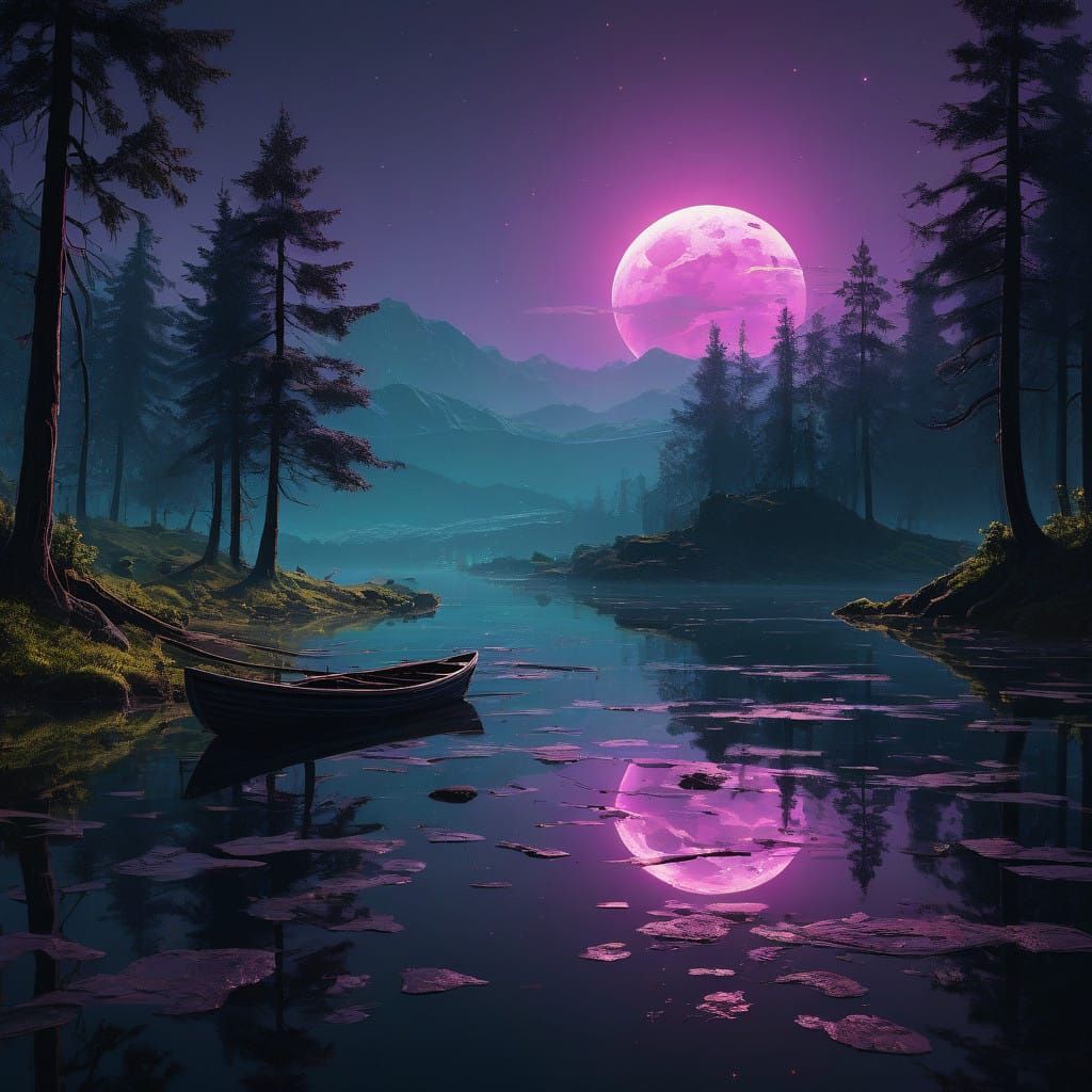 Full Moon in Celestial Majesty