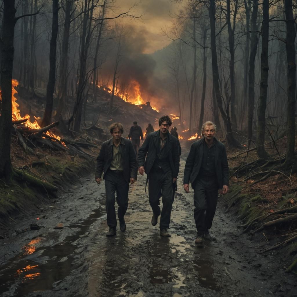Apocalyptic Expressionism: Hellish Actors in Forest