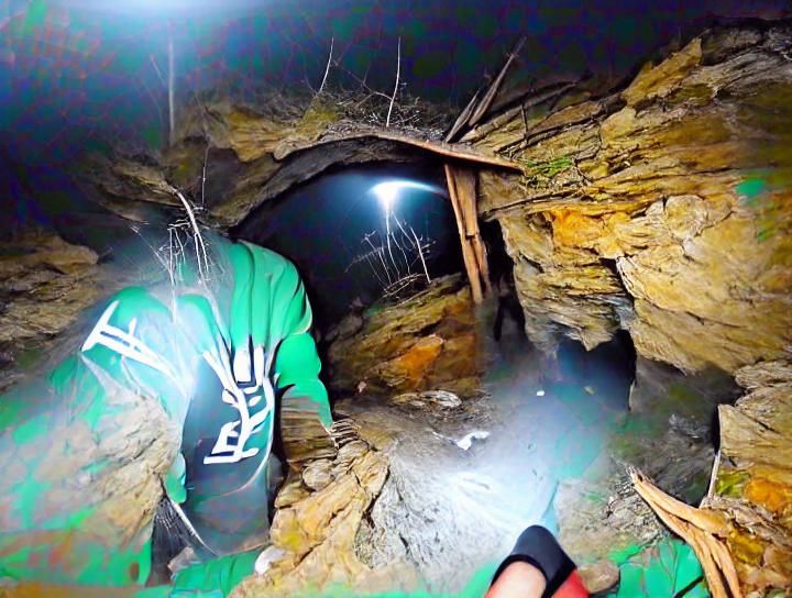 Abandoned Mine Cave Exploration: Horror POV