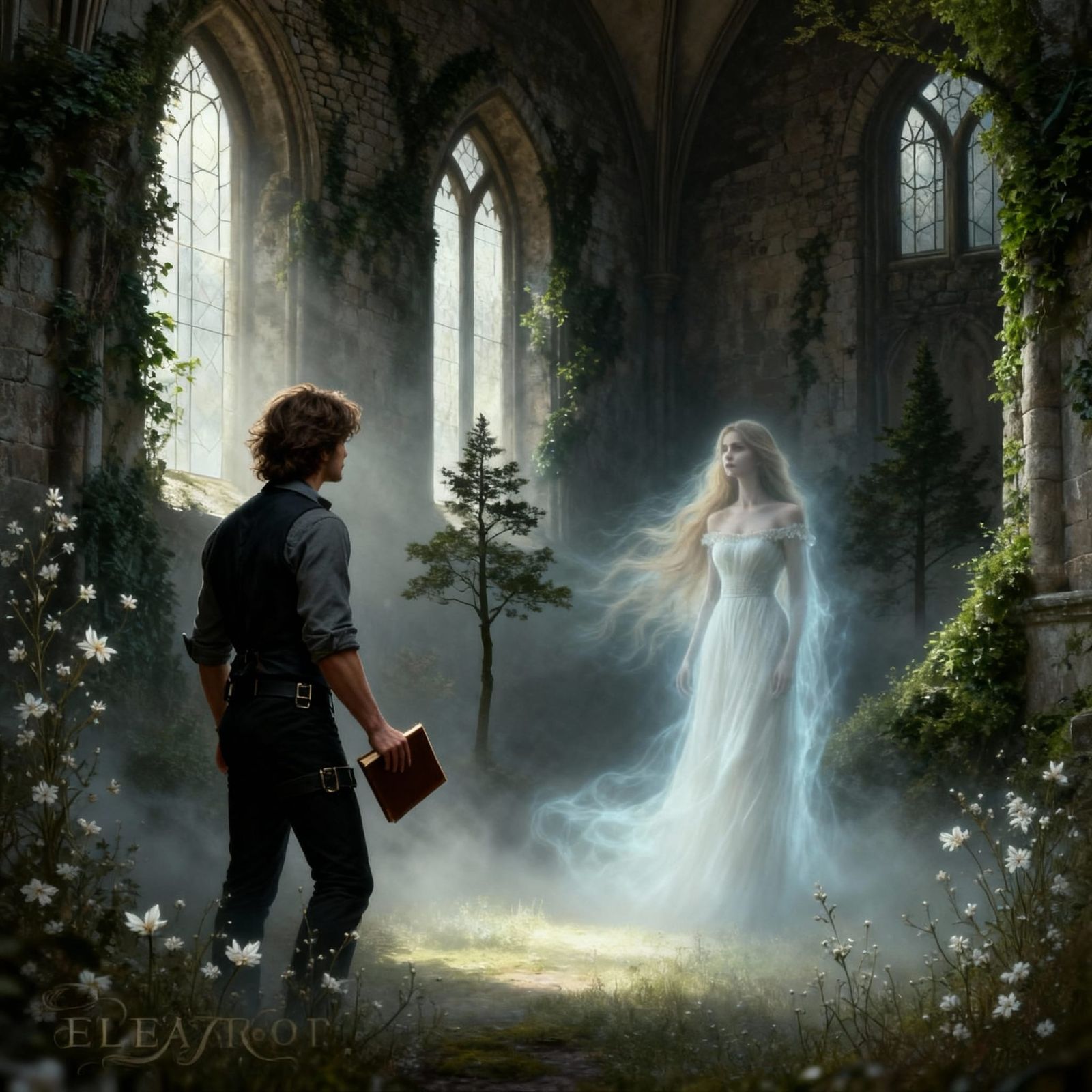 Ghostly Figure Haunts Woodland Chapel