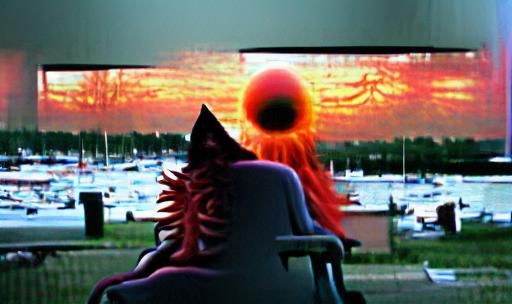 Sunset Horror: A Synesthetic Nightmare
