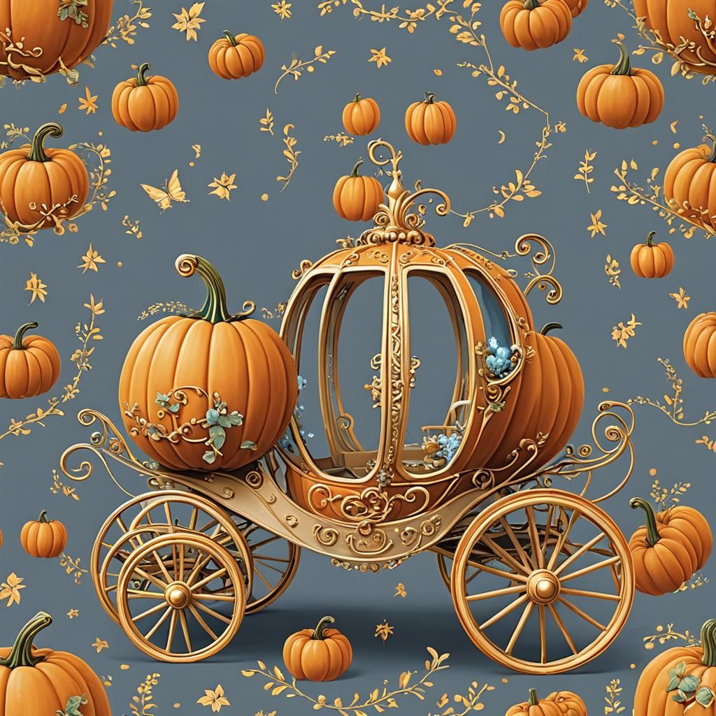 Cinderella's Enchanted Pumpkin Carriage