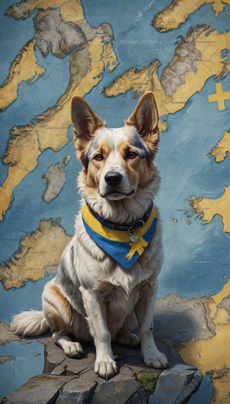 Swedish Dog: A Hyperrealistic Concept Art Masterpiece