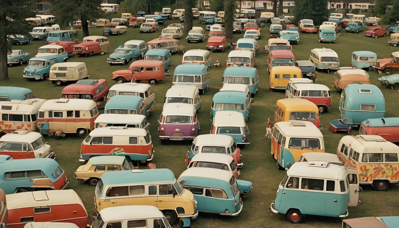 Retro Eastern European Campers for Sale: 1960s Film