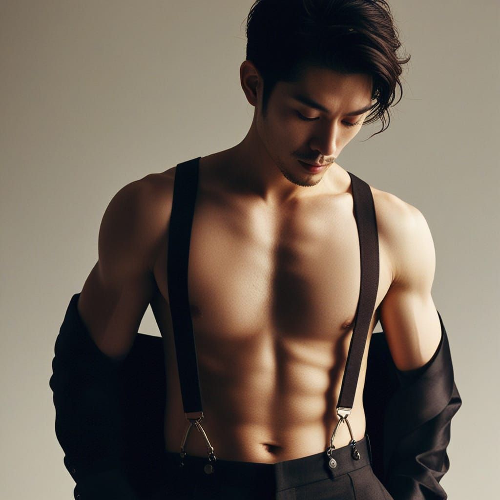 Elegant Samurai in Soft Focus