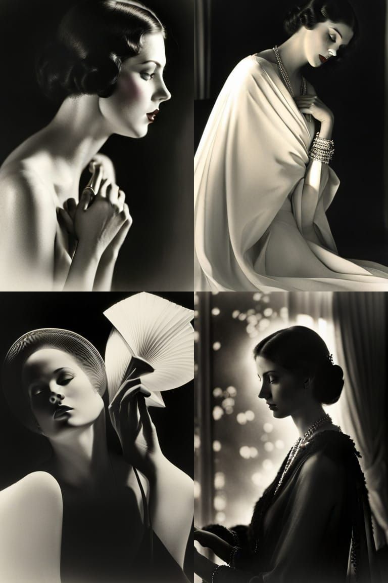 Pictorialist Portrait in Steichen's Style