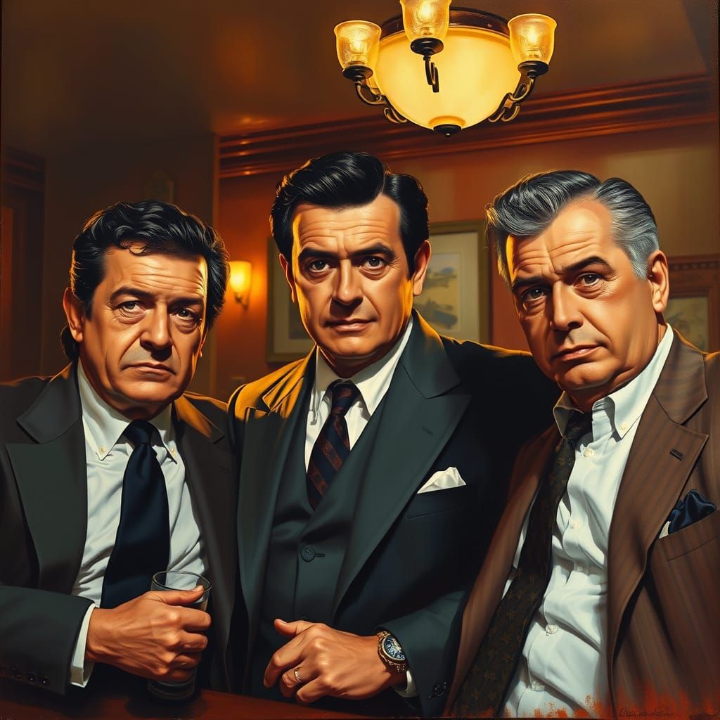 Goodfellas Stars Gather in 1950s Elegance