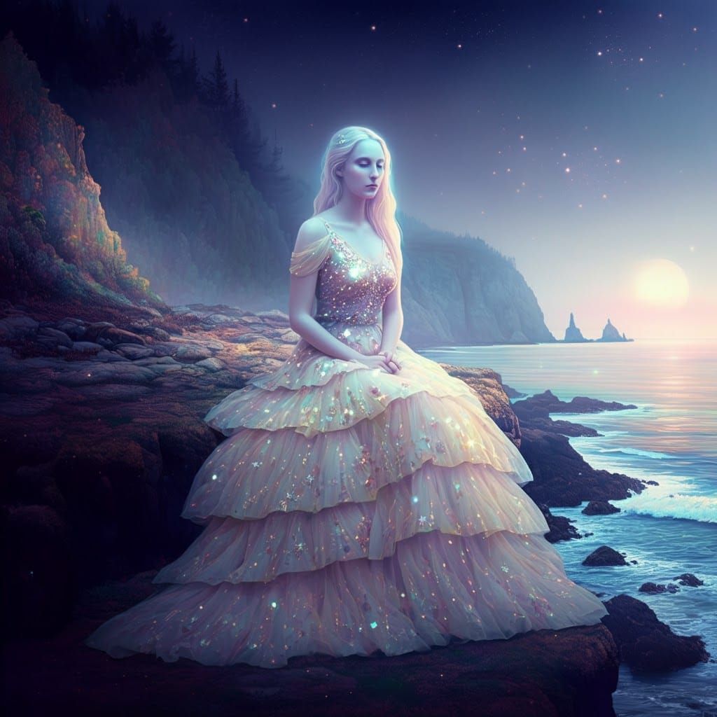 Beautiful Ghost by the Sea