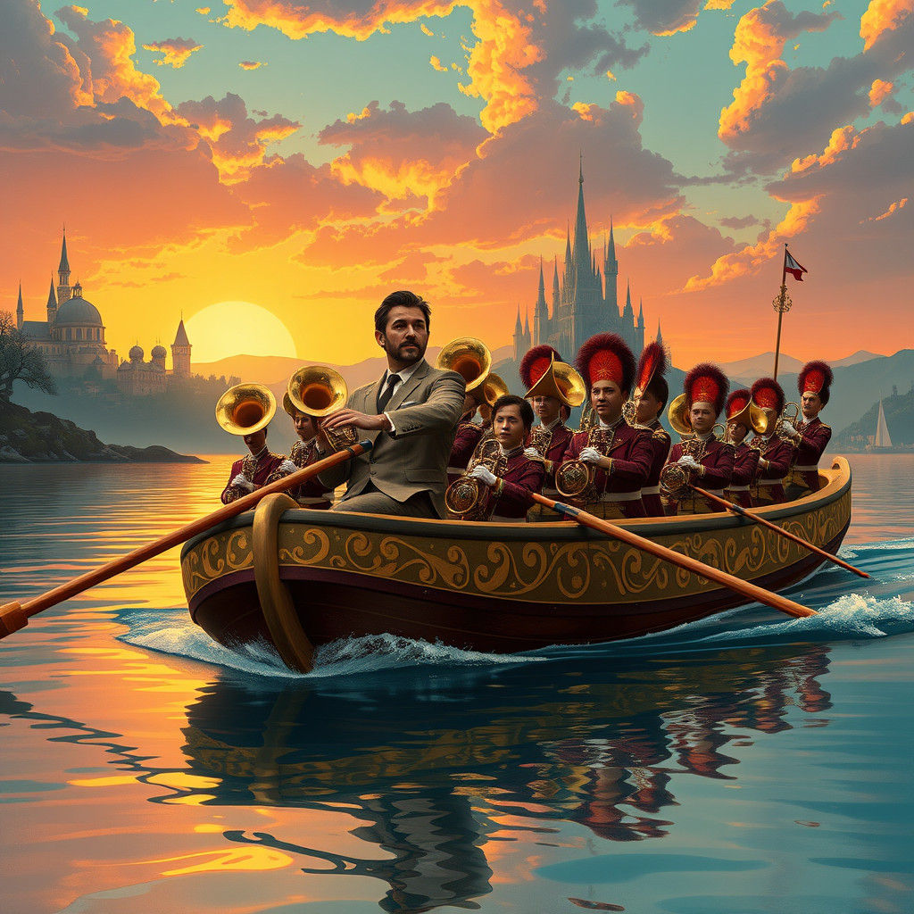 Dale Carnegie's Musical Voyage on a Gilded Boat