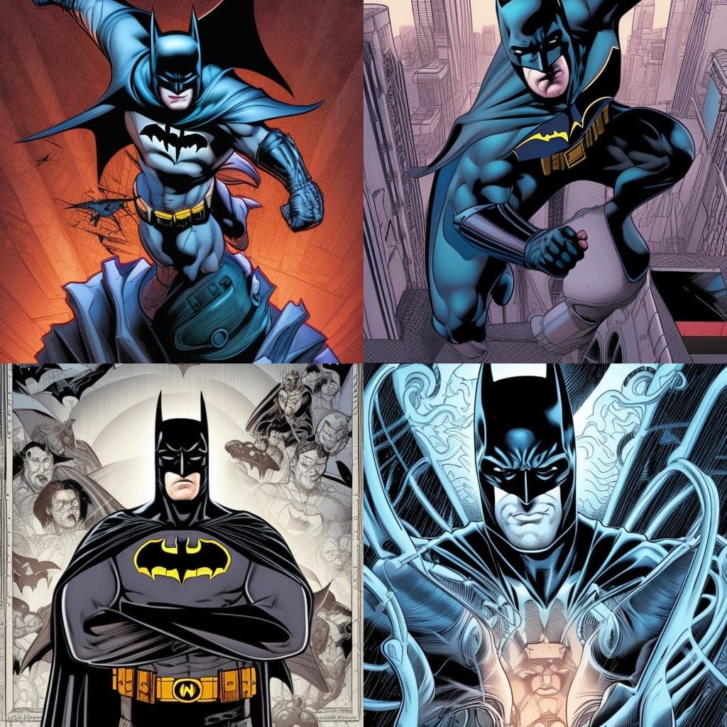 Batman Comic Book Art by Mark Brooks