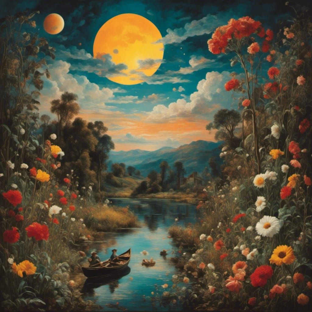 Eternal Palekh Moment with Chiaroscuro Lighting