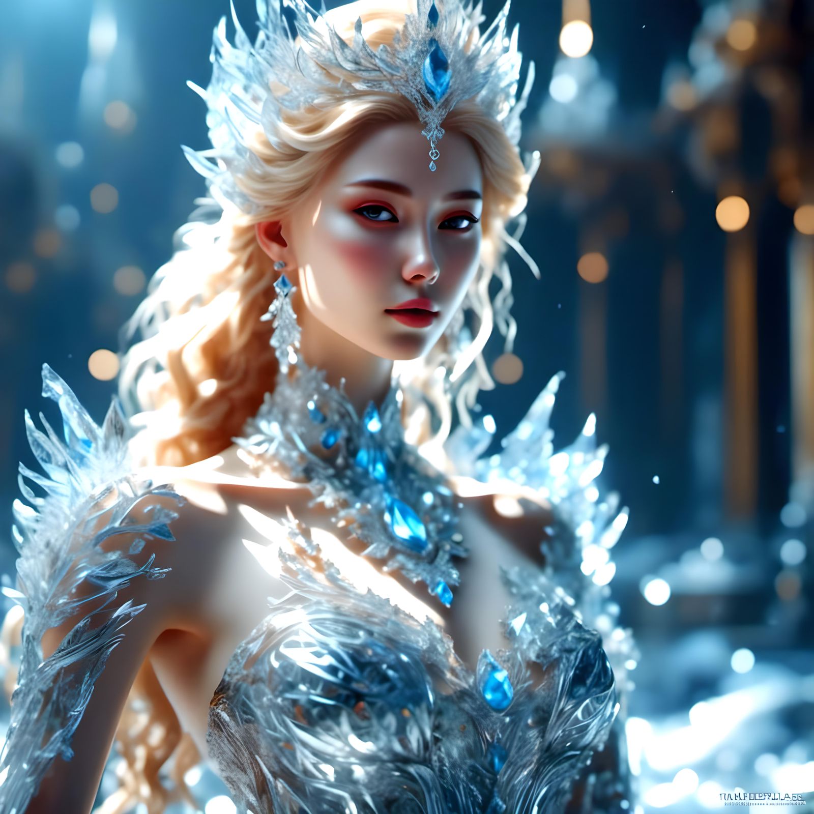 Frozen Goddess: Crystal and Ice Princess