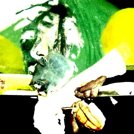 Bob Marley Smoking: An Iconic Reggae Portrait