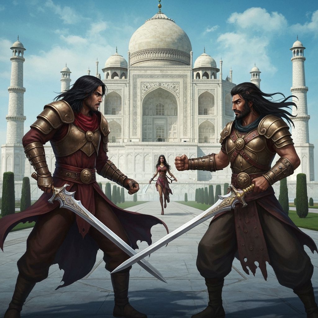 Prince of Persia and Sultan Duel at Taj Mahal