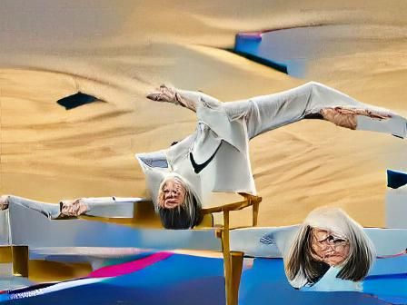 Diane Keaton's Unexpected Olympic Gymnastics Attempt