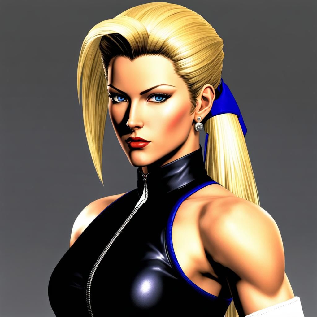 Brainwashed Sarah Bryant from Virtua Fighter